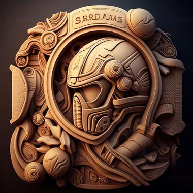 3D model Spacelords game (STL)